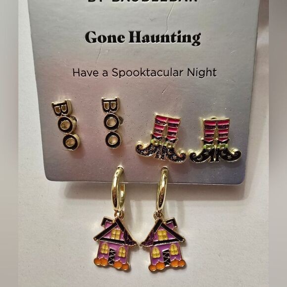 New SUGARFIX by BaubleBar’s Gone Haunting Halloween Earring Set - Picture 3 of 5